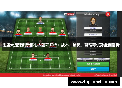 谢里夫足球俱乐部七大强项解析：战术、球员、管理等优势全面剖析